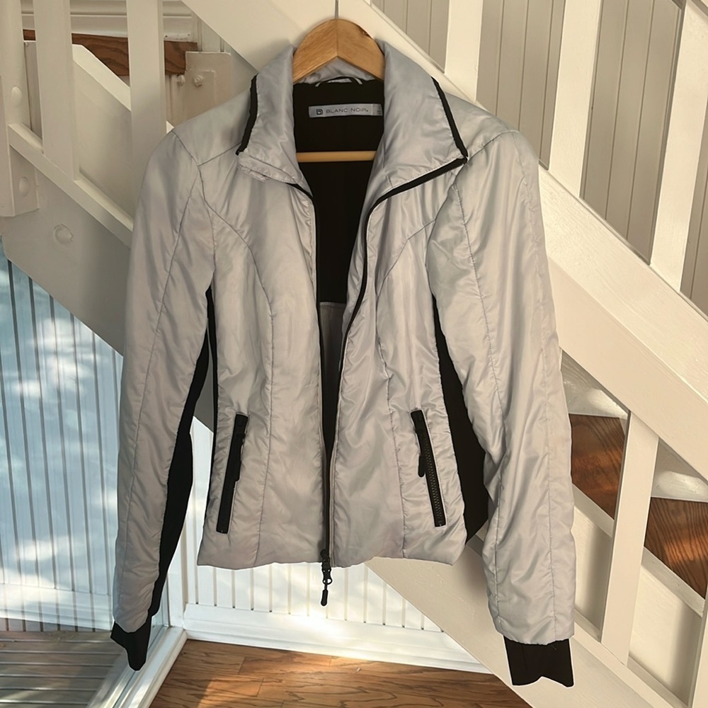 BLANC NOIR PUFFER SKI SNOW SNOWBOARDING JACKET DOWN MOTION small